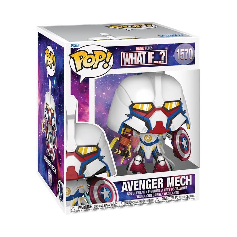 What If...? Figurine Super Sized POP! Marvel Vinyl Super Mech 15 cm