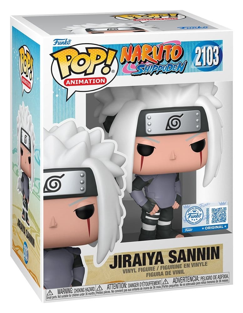 Naruto Shippuden POP! Animation Vinyl figurine Jiraiya Sannin 9 cm