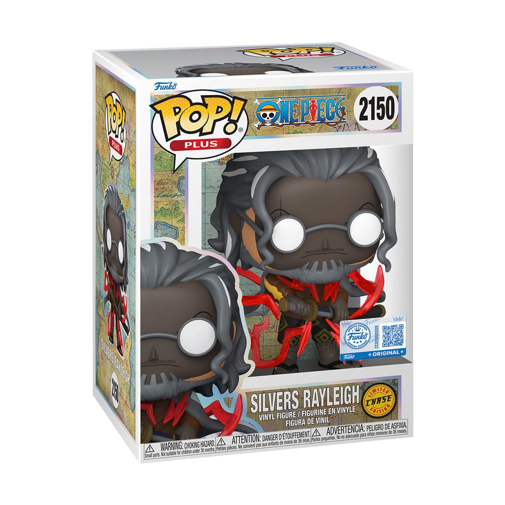 One Piece assortiment POP! Animation Vinyl figurines Silvers Rayleigh with Chase Exclusive 9 cm (6)