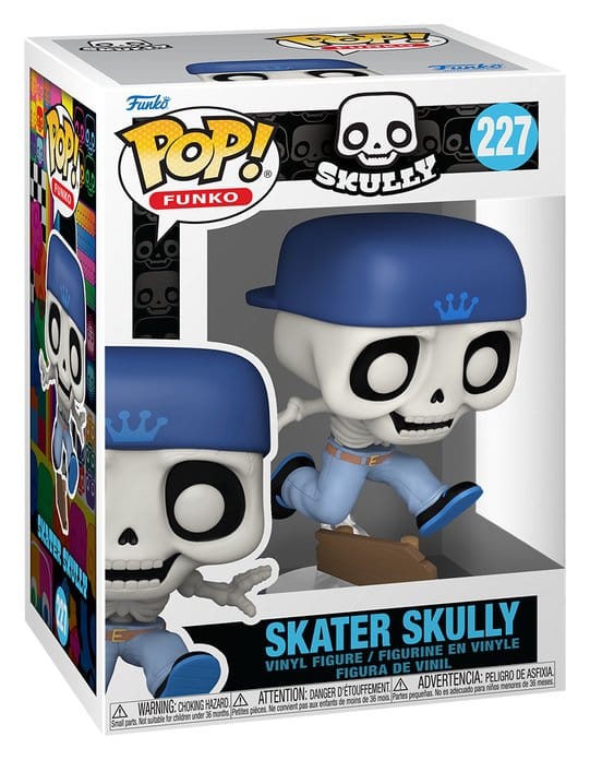 Funko Legacy POP! Icons Vinyl figurine Skater Skully 9 cm