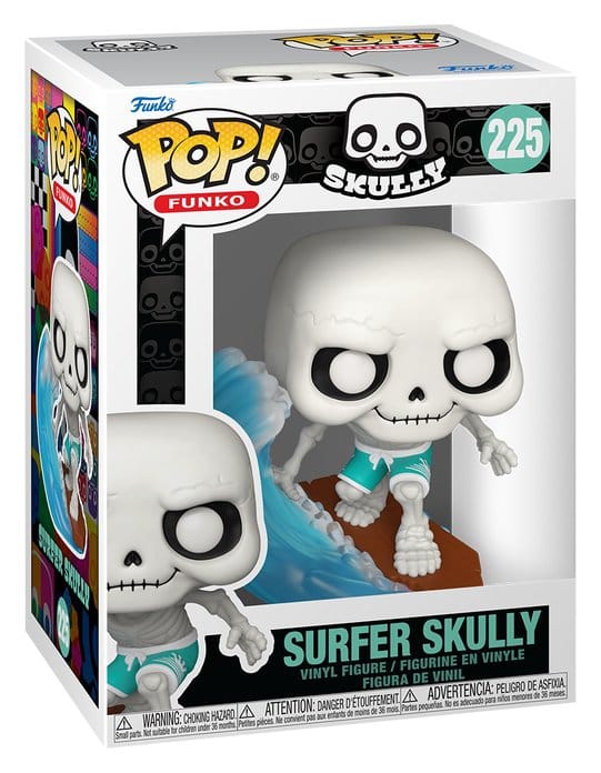 Funko Legacy POP! Icons Vinyl figurine Surfer Skully 9 cm