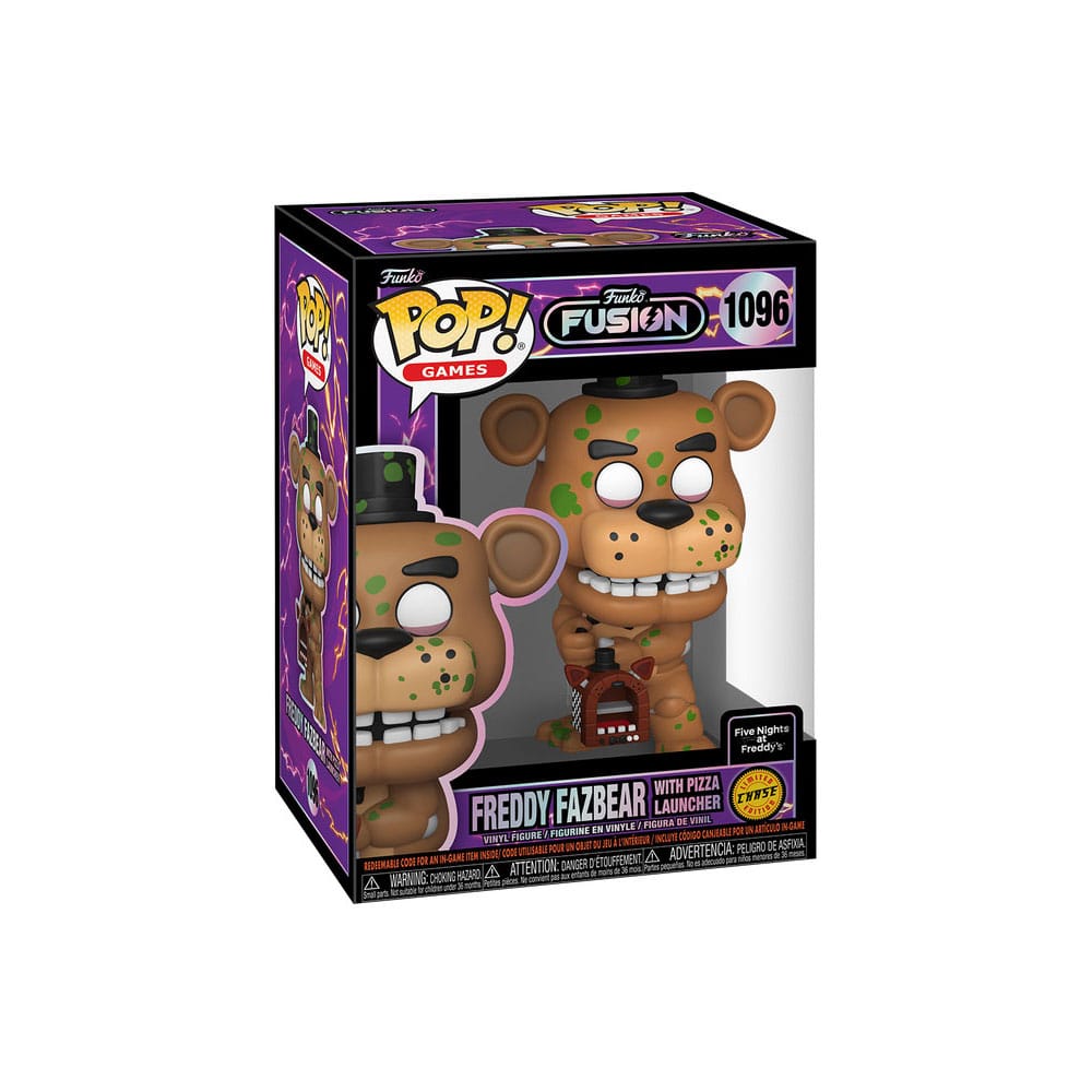 Funko Fusion assortiment POP! Games Vinyl figurines Freddy Fazbear with Pizza Launcher w/CH 9 cm (6)