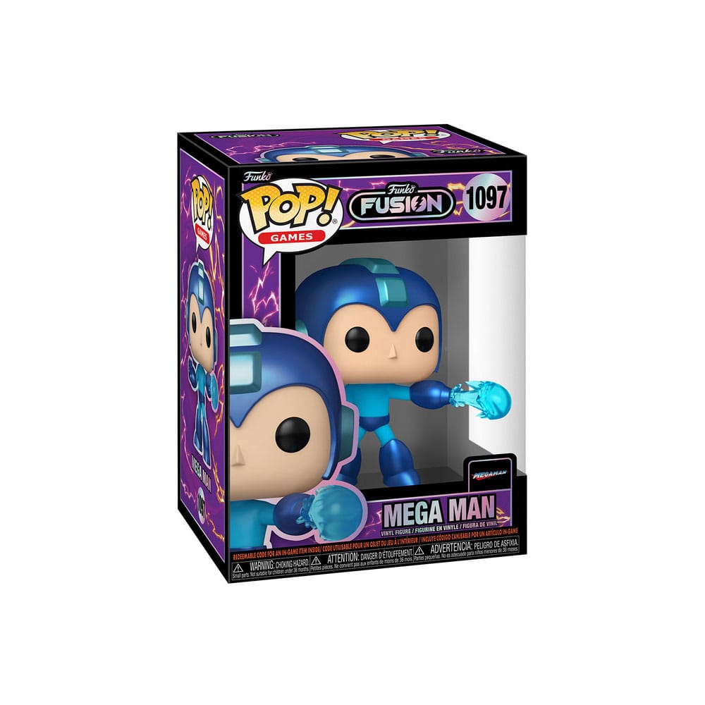 Funko Fusion assortiment POP! Games Vinyl figurines Mega Man w/CH 9 cm (6)