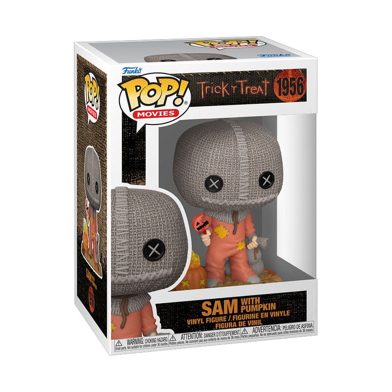 Trick 'r Treat POP! Vinyl Figurine Sam with Pumpkin 9 cm
