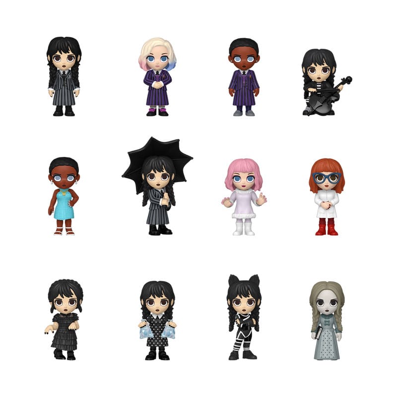 Wednesday présentoir Mystery Minis figurines PDQ 5 cm (12)