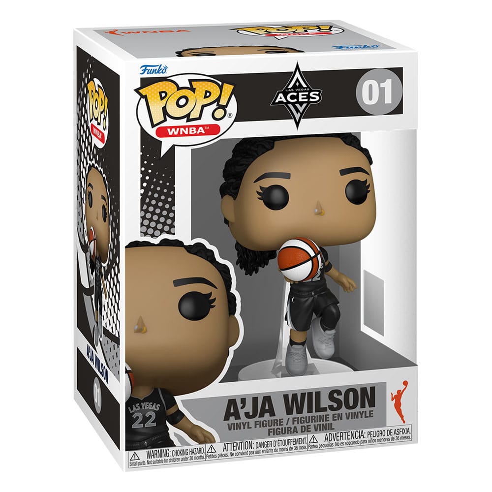WNBA POP! Vinyl figurine Las Vegas Aces: A'ja Wilson 9 cm