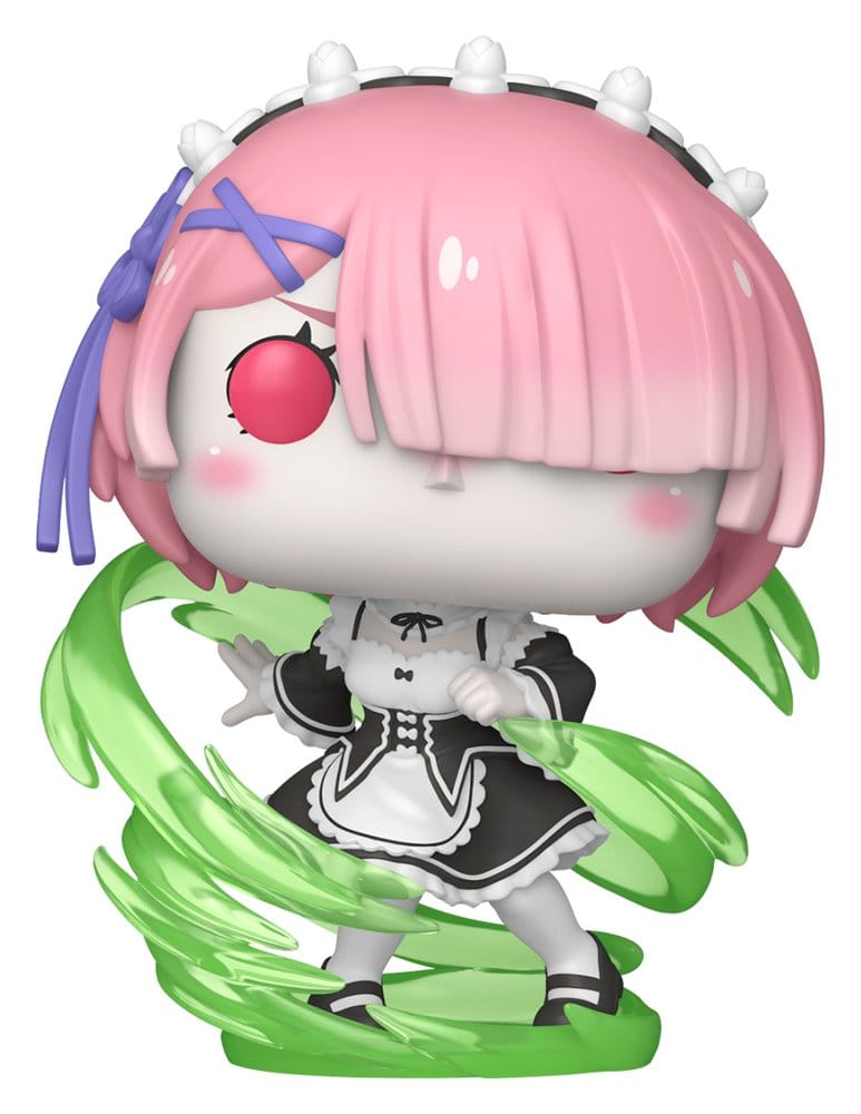 Re:Zero POP! Plus Vinyl figurine Ram (Wind Magic) (Glow) Exclusive 9 cm