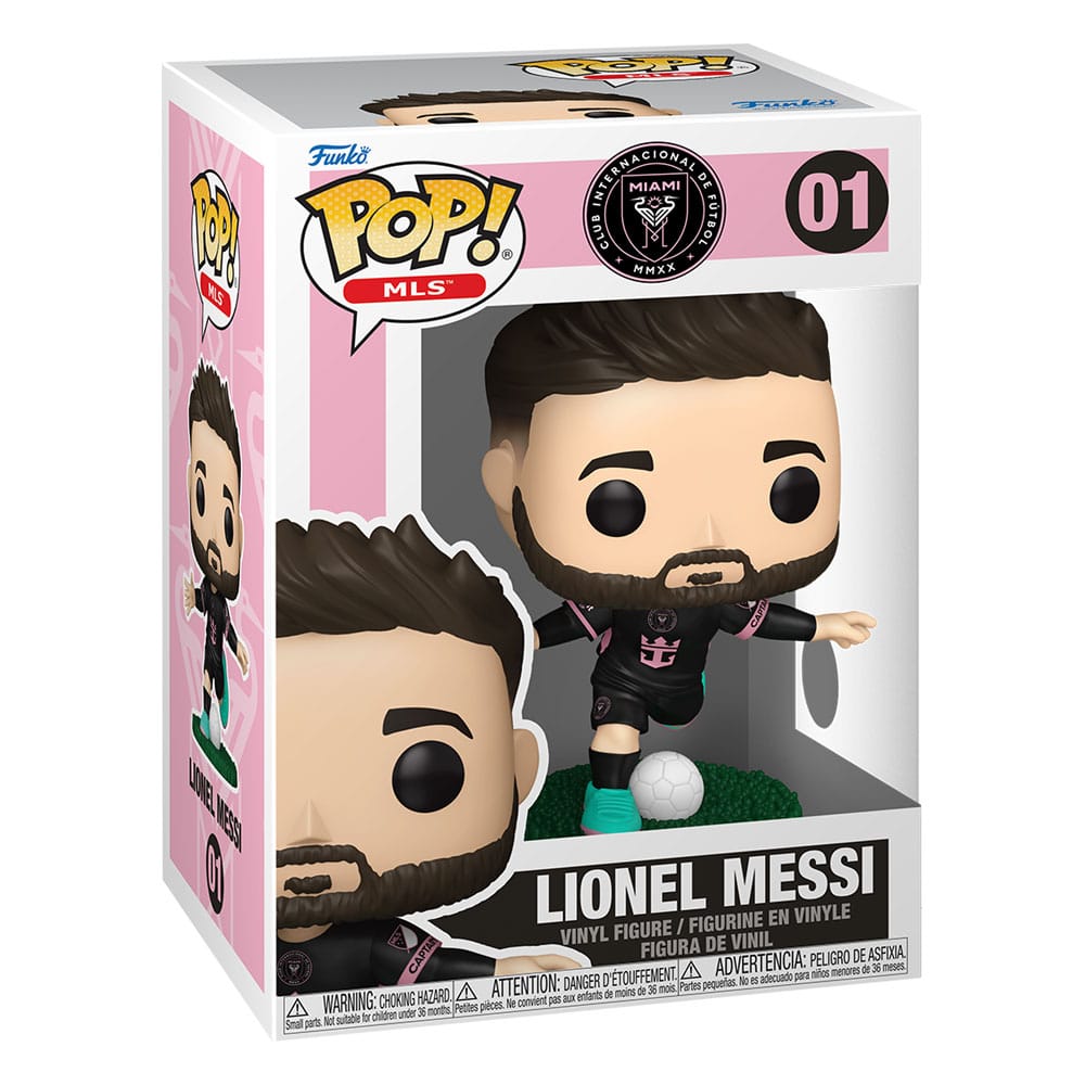 Funko Pop! Major League Soccer: Inter Miami - Lionel Messi (Away)