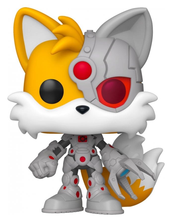 DC x Sonic the Hedgehog POP! Heroes Vinyl figurine Tails as Cyborg 9 cm