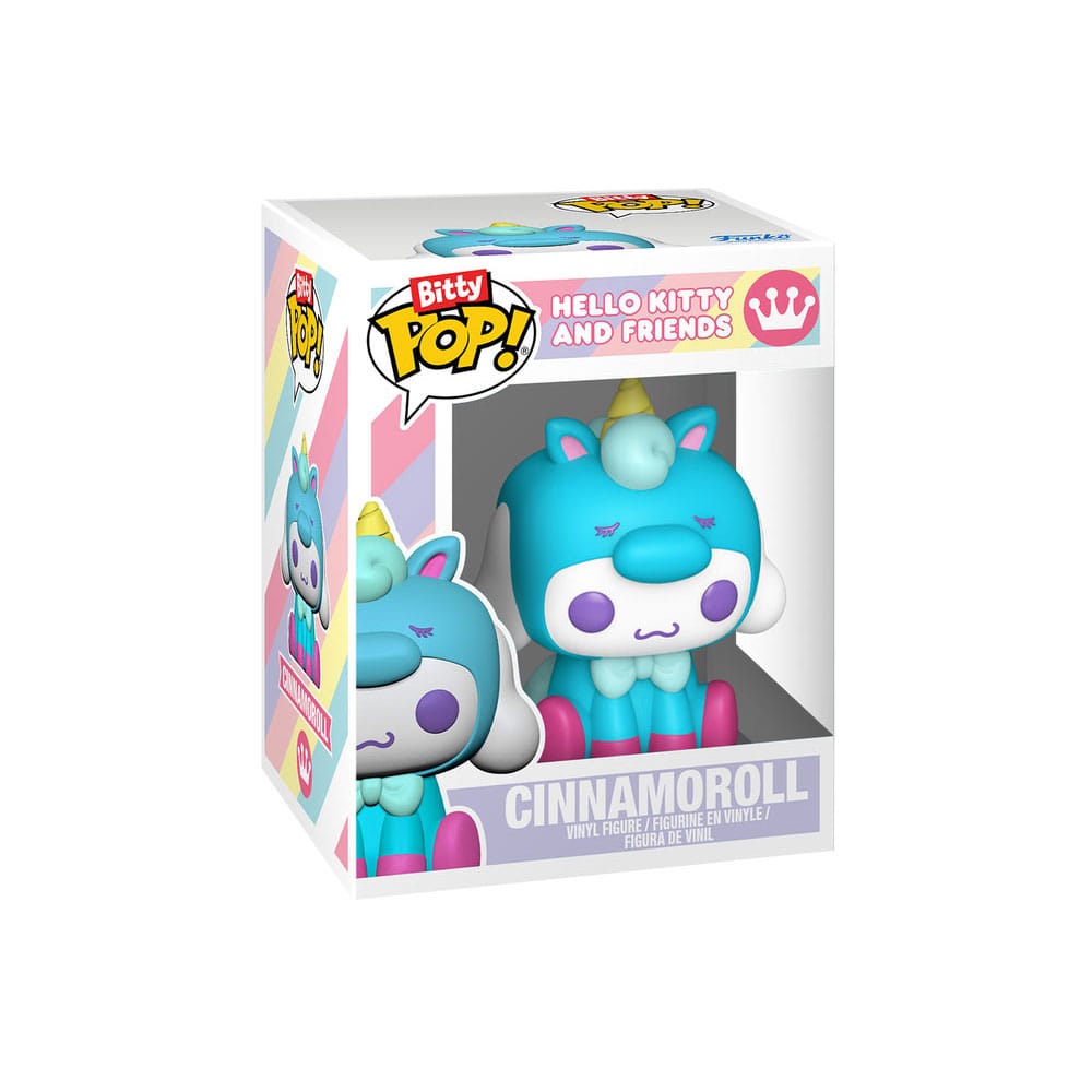 Hello Kitty pack 2 figurines Bitty POP! Vinyl HK & Cinnamonroll 2,5 cm