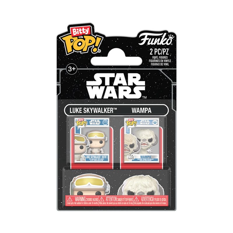 Star Wars, épisode V : L'Empire contre-attaque pack 2 figurines Bitty POP! Vinyl L&W 2,5 cm