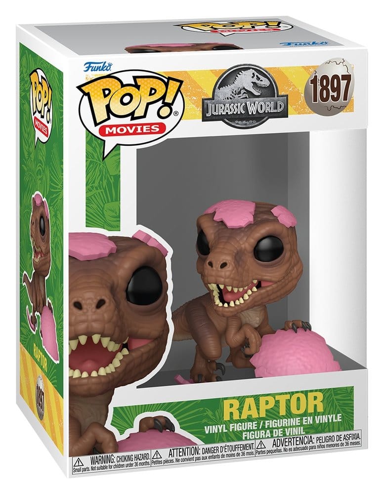 Jurassic Park POP! Movies Vinyl figurine SPRG- Raptor 9 cm