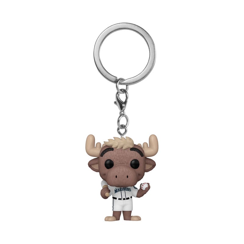 MLB présentoir porte-clés Pocket POP! Vinyl Mariners- Mariner Moose 4 cm (12)