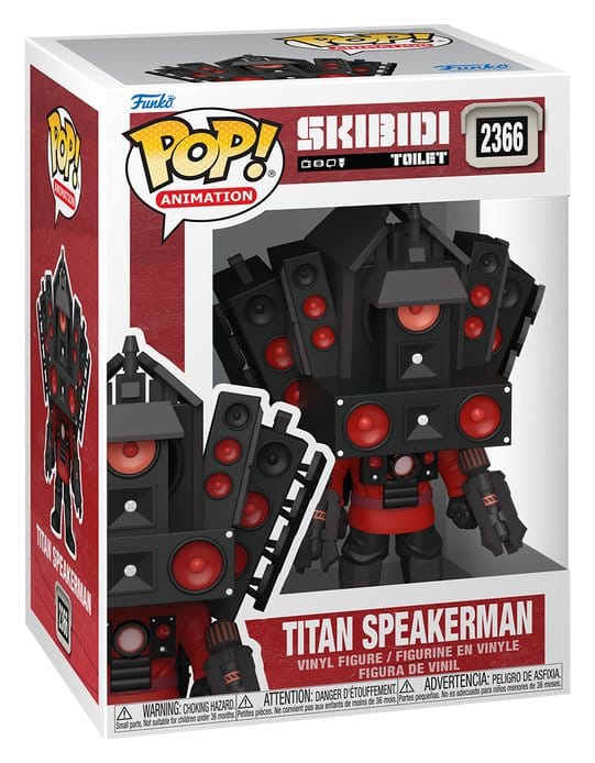 Skibidi Toilet POP! Rocks Vinyl Figurine Titan Speakerman 9 cm