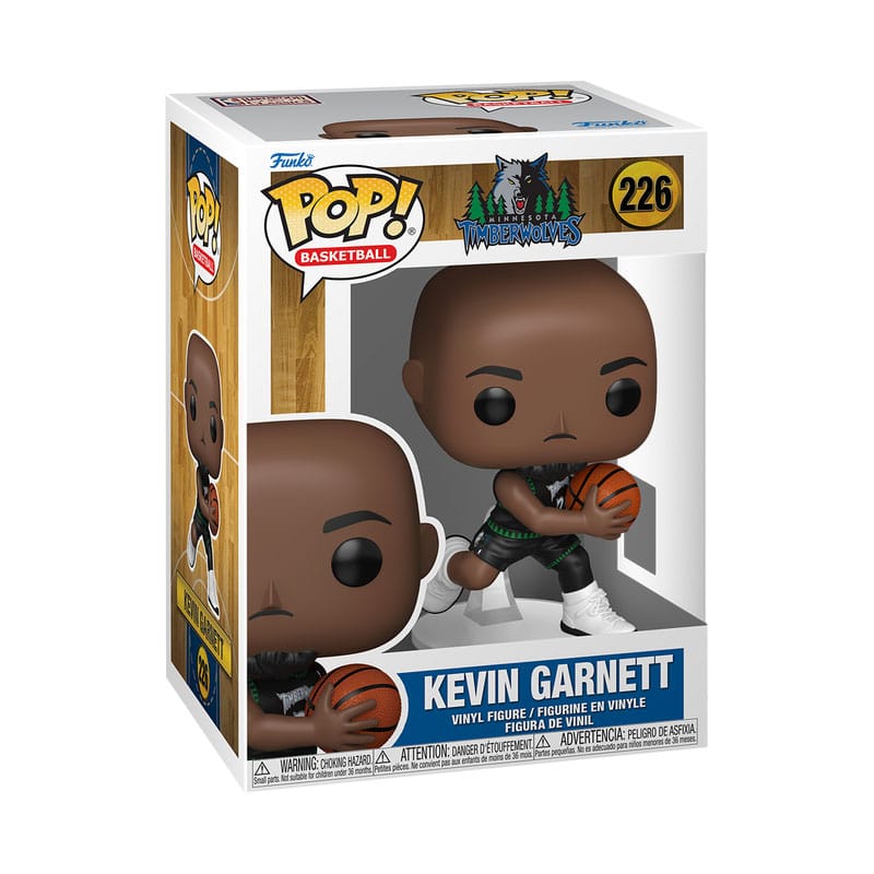 NBA Legends POP! Sports Vinyl Figurine Legends- Kevin Garnett(Wolves) 9 cm