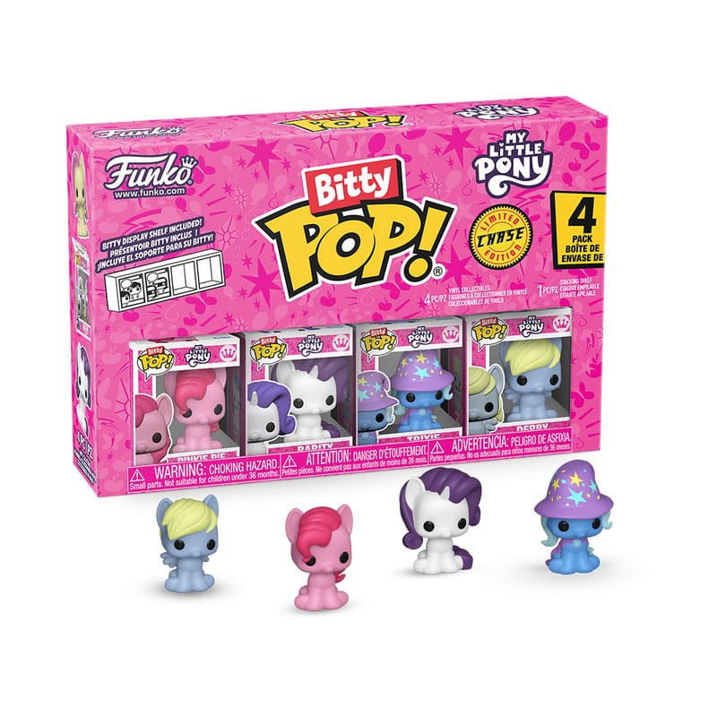 Mon Petit Poney pack 4 figurines Bitty POP! Vinyl Pinkie Pie 2,5 cm