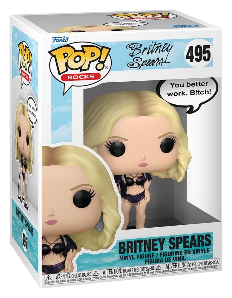 Britney Spears POP! Sayings Vinyl Figurine You Better Work 9 cm