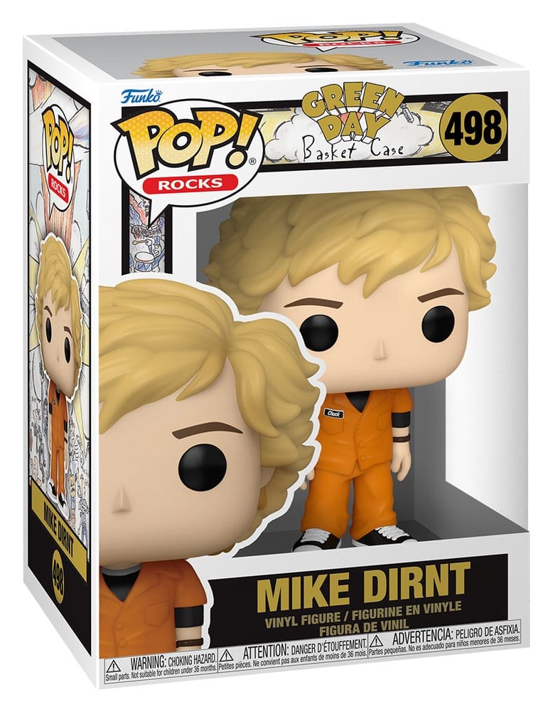 Green Day POP! Rocks Vinyl figurine Mike Dirnt (Basket Case) 9 cm