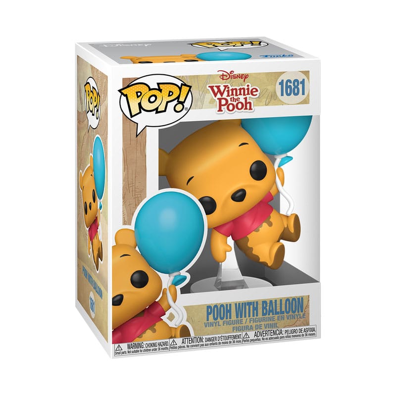 Disney POP! Animation Vinyl figurine Pooh w/Balloon 9 cm