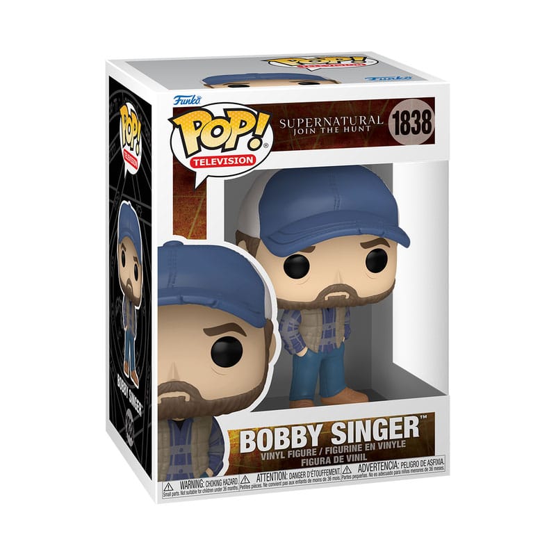 Supernatural POP! Vinyl figurine Bobby 9 cm