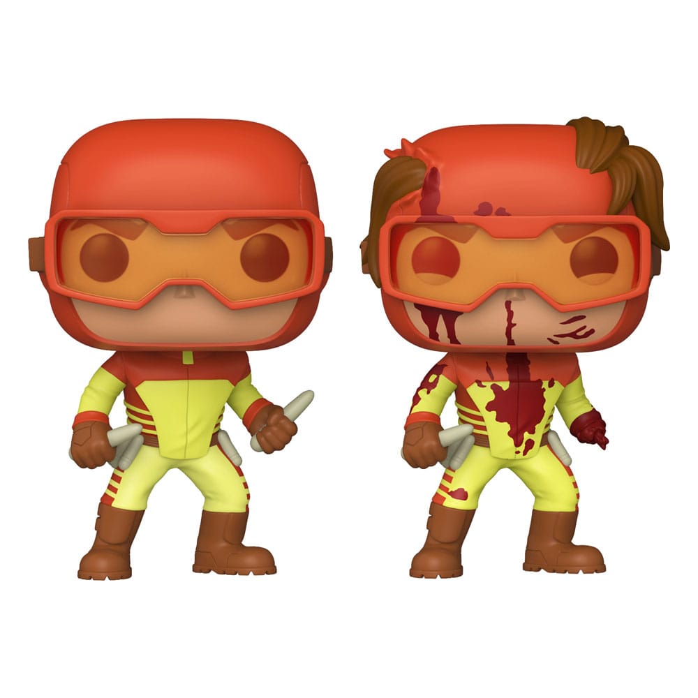 Invincible 2 assortiment POP! Vinyl figurines Rex Splode with Chase 9 cm (6)
