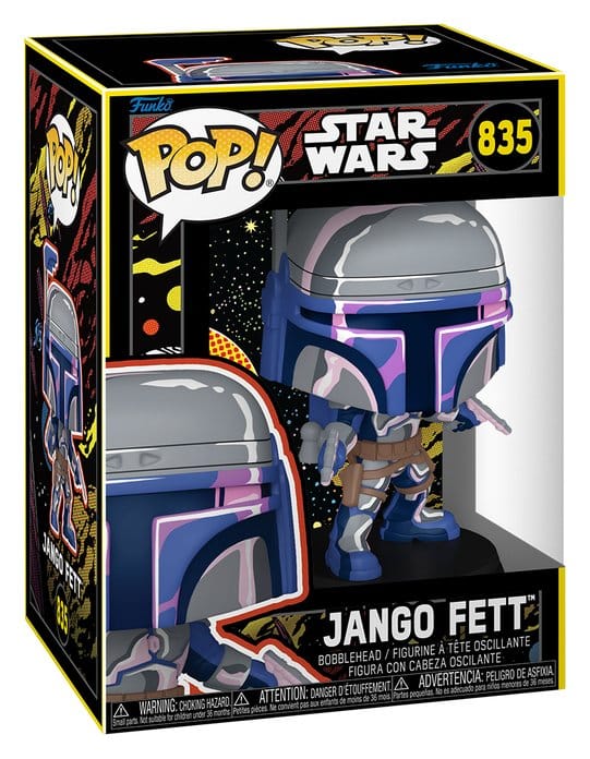 Star Wars: Mandalorian & Grogu POP! Vinyl figurine Jango Fett (Retro) 9 cm