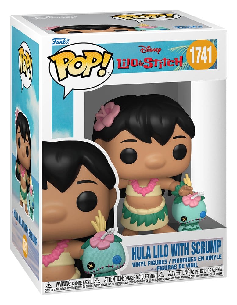 Lilo & Stitch POP! Vinyl figurine Hula Lilo with Scrump 9 cm