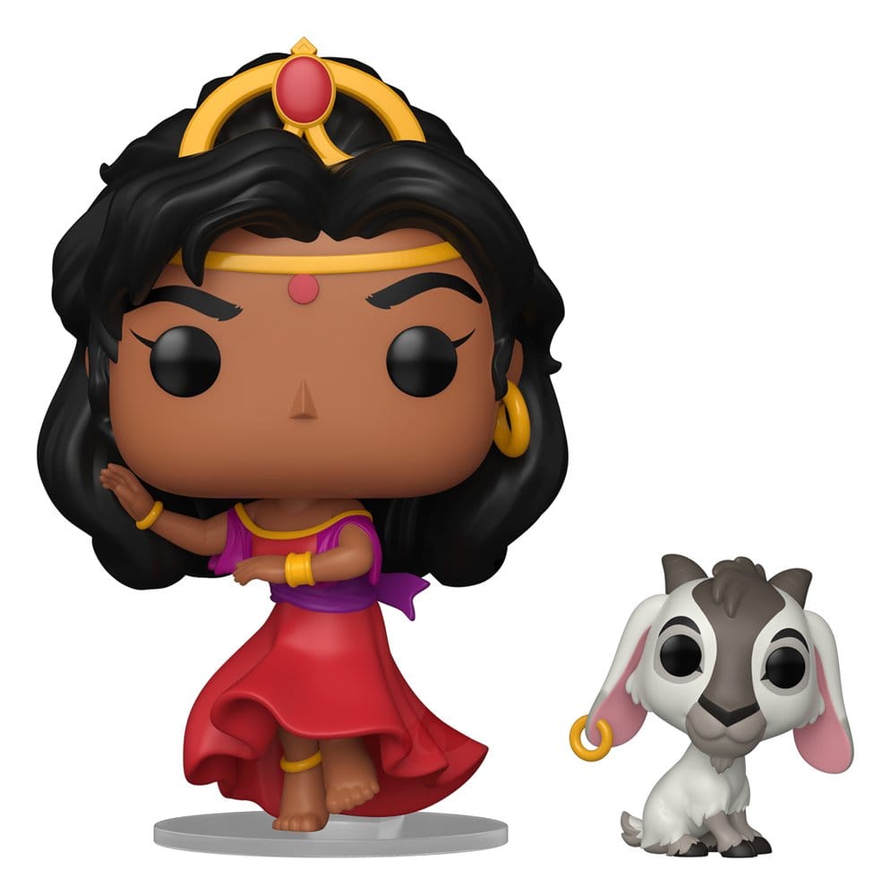 Le Bossu de Notre-Dame POP! Vinyl figurine Esmeralda & Djali 9 cm