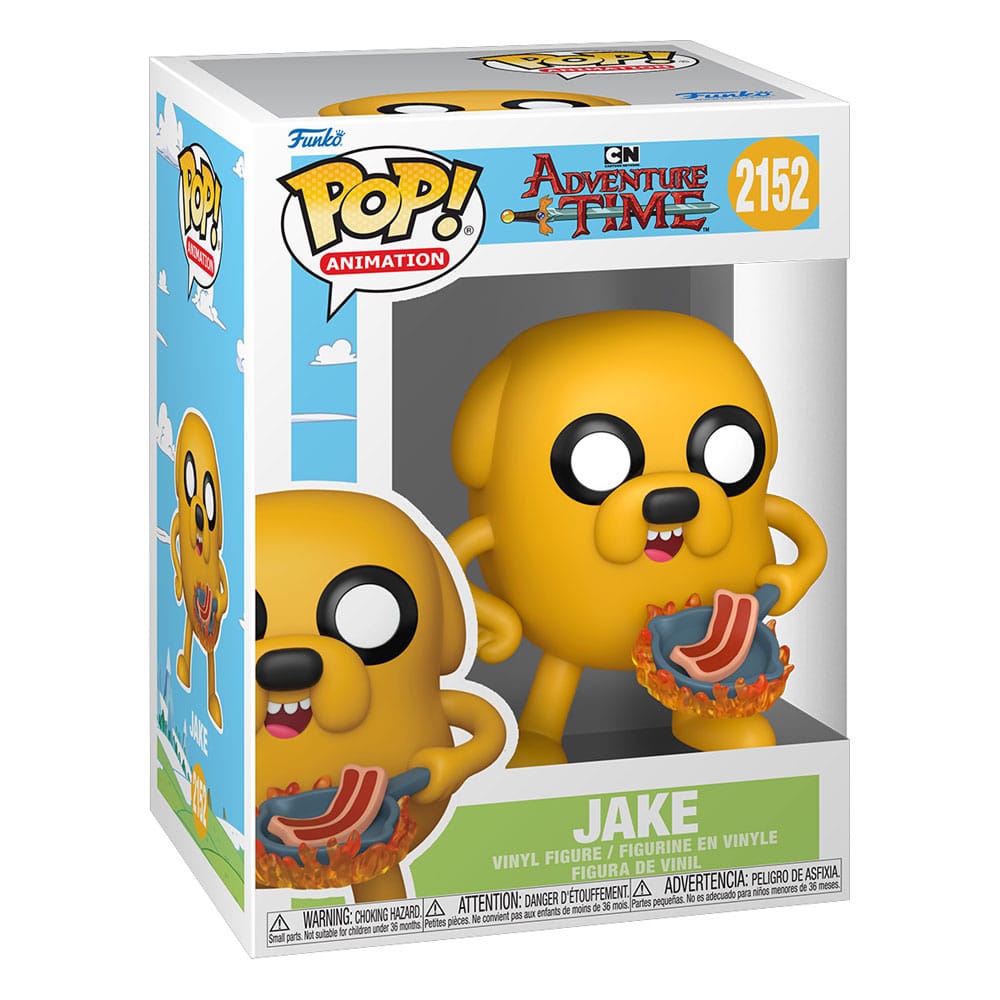 Adventure Time POP! Animation Vinyl figurine Jake with Bacon Pancakes 9 cm