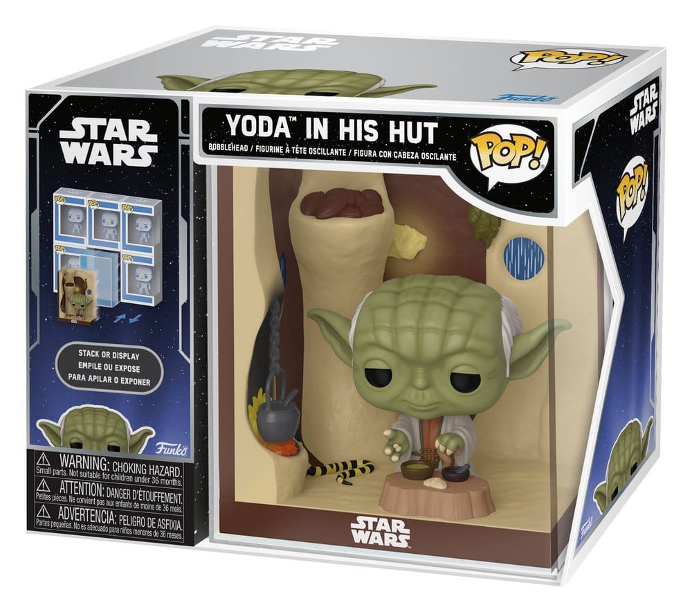 Star Wars POP! Nooks Vinyl figurine Yoda's Hutt 9 cm