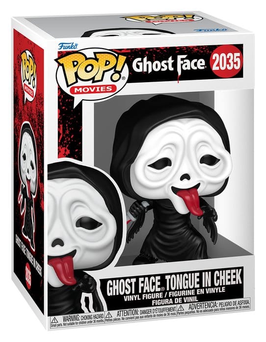 Scream POP! Vinyl figurine Ghost Face with Tongue 9 cm