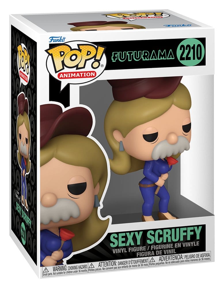 Futurama Pop! Animation Vinyl figurine Sexy Scruffy 9 cm