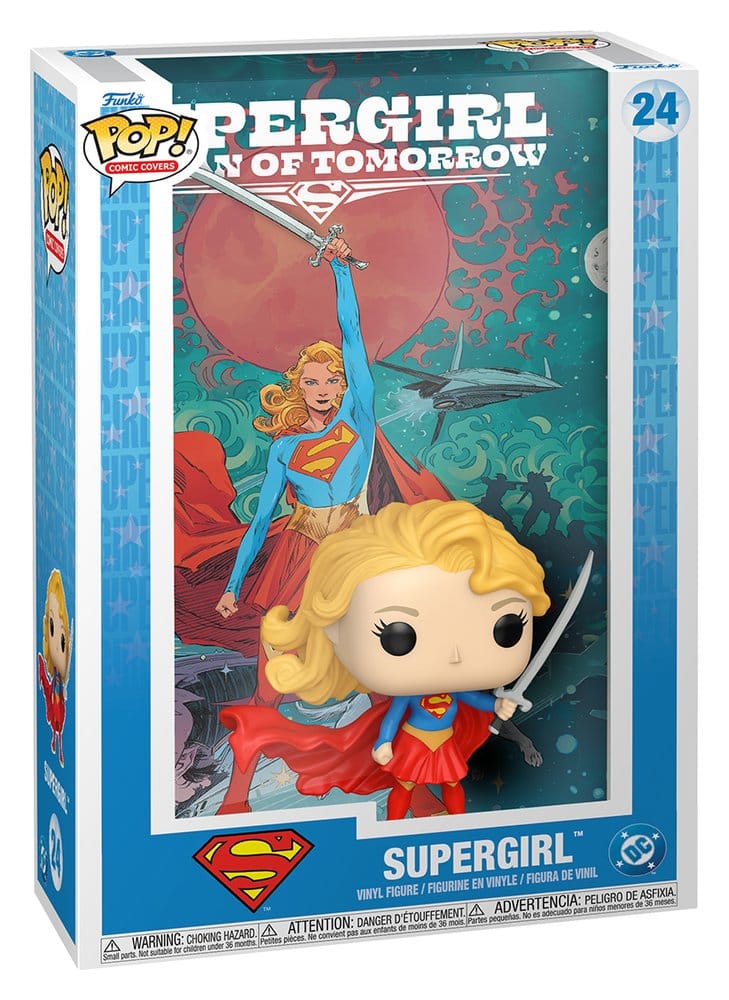 DC Comics POP! Comic Cover Vinyl Figurine Supergirl 9 cm