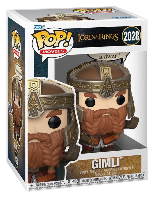 Le Seigneur des anneaux POP! Vinyl figurine Gimli 9 cm