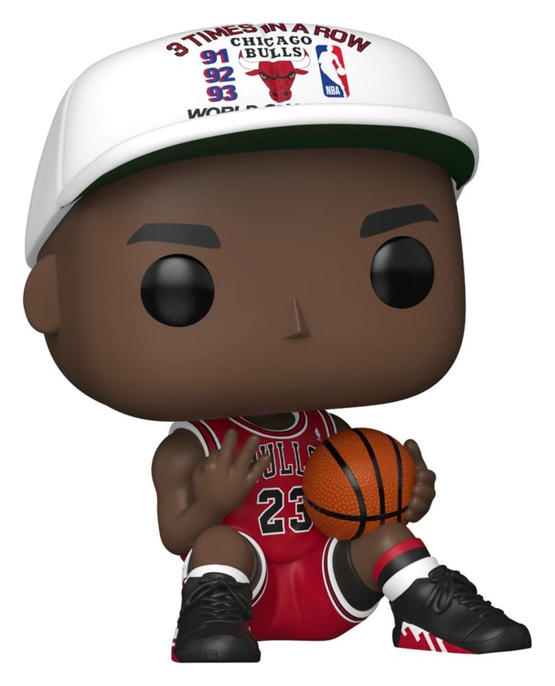 NBA Legends POP! Sports Vinyl Figurine Chicago Bulls: Michael Jordan 3 Times in a Row 9 cm
