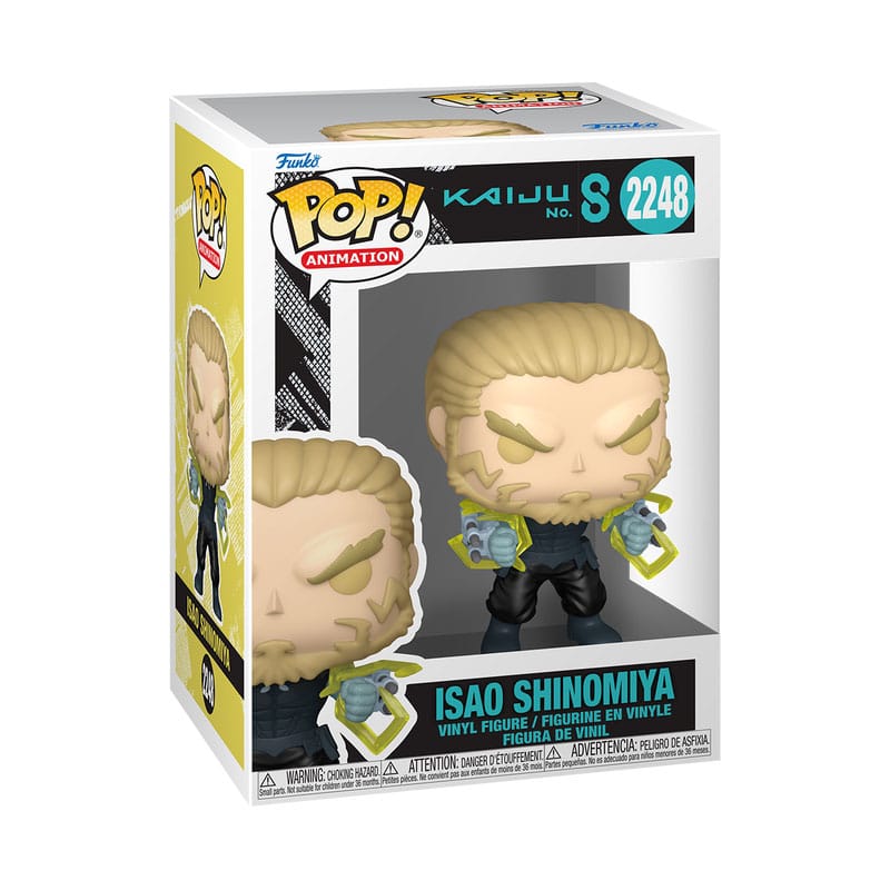 Kaiju No. 8 POP! Animation Vinyl figurine Isao Shinomiya 9 cm