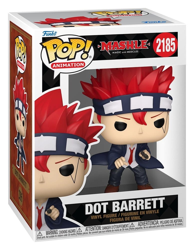 Mashle assortiment POP! Animation Vinyl figurines Dot Barrett with Chase 9 cm (6)