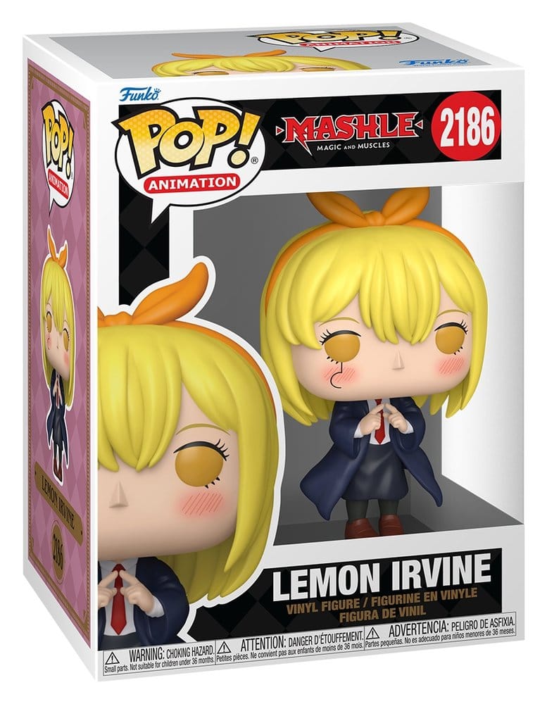 Mashle POP! Animation Vinyl figurine Lemon Irvine 9 cm