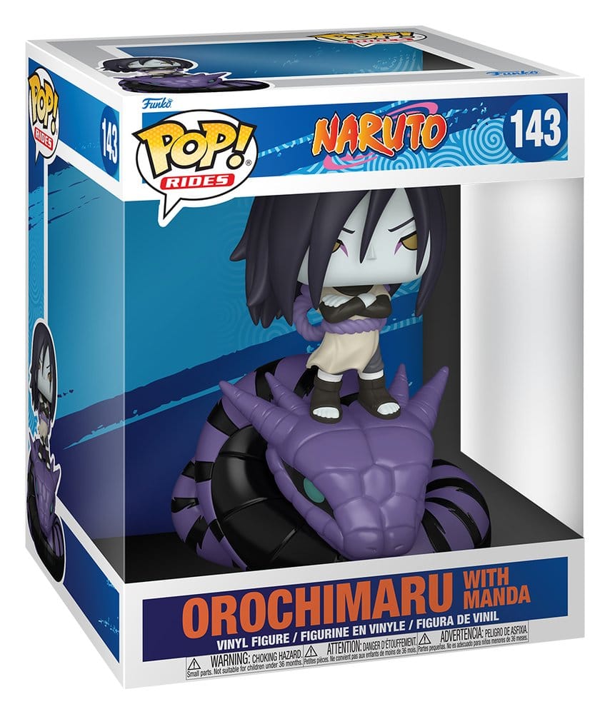 Naruto Classic POP! Rides Vinyl figurine Orochi + Manda 15 cm