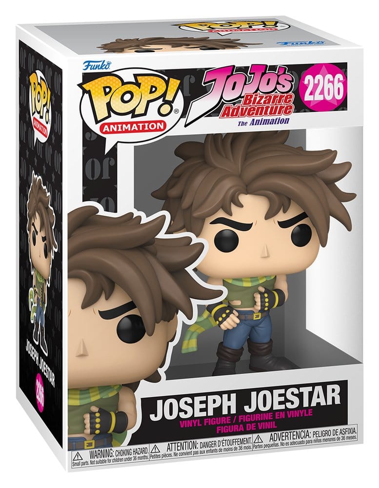 JoJo´s Bizarre Adventure POP! Animation Vinyl figurines Joseph 9 cm
