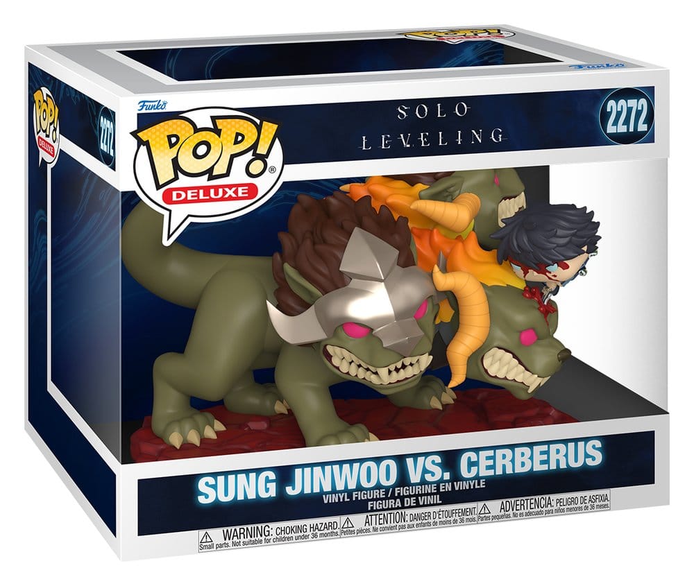 Solo Leveling POP! Deluxe Vinyl figurine Jinwoo Vs Cerberus 9 cm