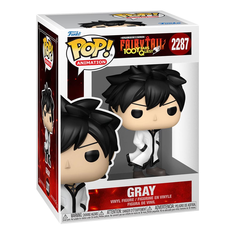 Fairy Tail 100 Year Quest assortiment POP! Animation Vinyl figurines Gray w/Chase 9 cm (6)