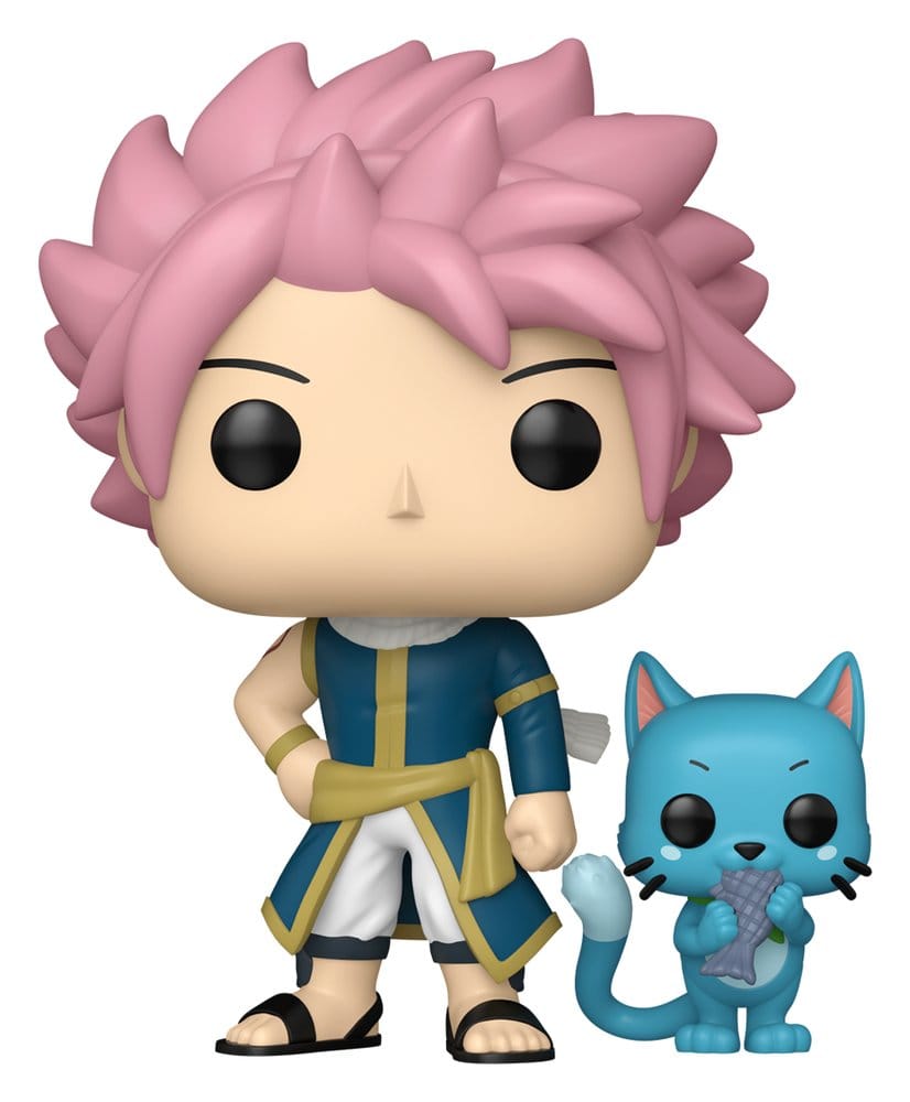 Fairy Tail-100 Years Quest POP! Animation Vinyl figurine Natsu & Happy 9 cm