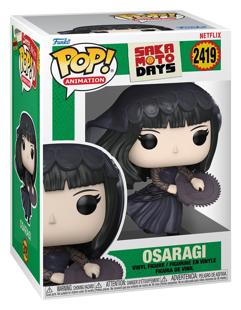 Sakamoto Days POP! Animation Vinyl figurines Osaragi 9 cm