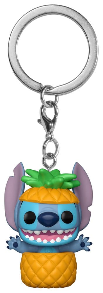 Lilo&Stitch présentoir porte-clés Pocket POP! Stitch in pineapple 4 cm (12)