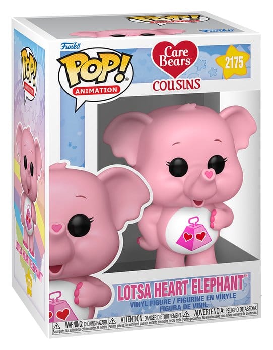Bisounours POP! Animation Vinyl figurine Lotsa Heart Elephant 9 cm