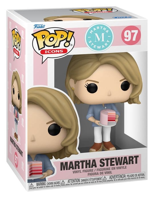 Martha Stewart POP! Icons Vinyl figurine Martha Stewart (with Cake) 9 cm