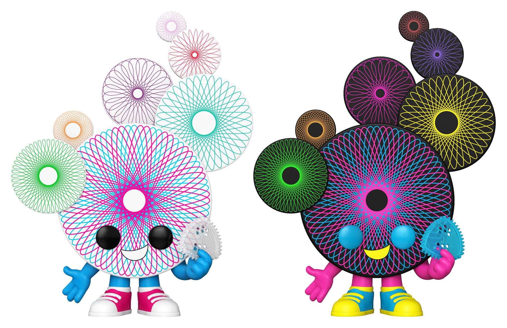 Spirograph assortiment POP! Games Vinyl figurines Spirograph w/Chase 9 cm (6)