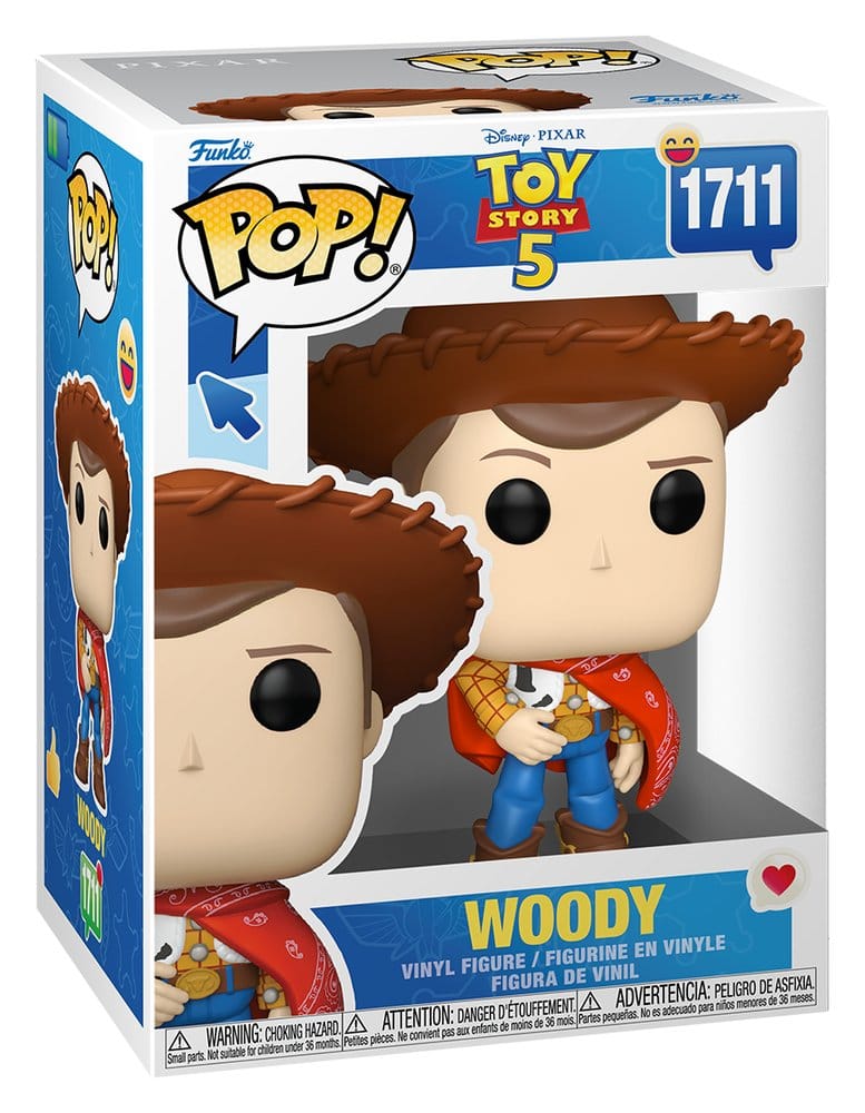 Toy Story 5 POP! Disney Vinyl figurines Woody 9 cm