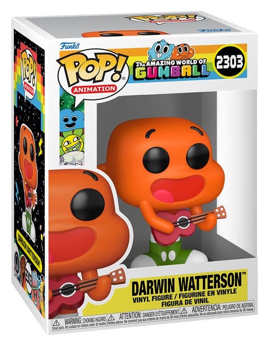 The Amazing World of Gumball POP! Animation Vinyl figurine Darwin 9 cm